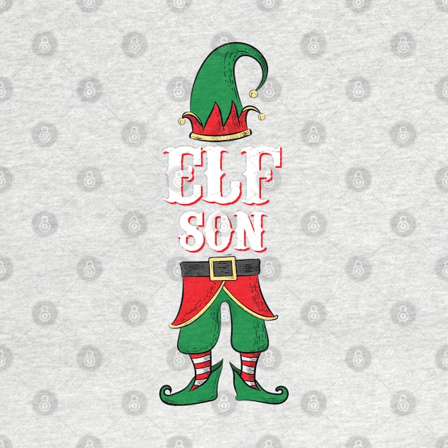 Elf Son - Matching Family Christmas Premium design by Vector Deluxe